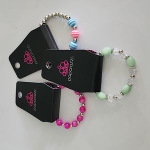 Set of 3 kids bracelets